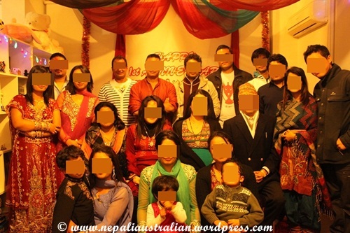 Me and AS with all the guests