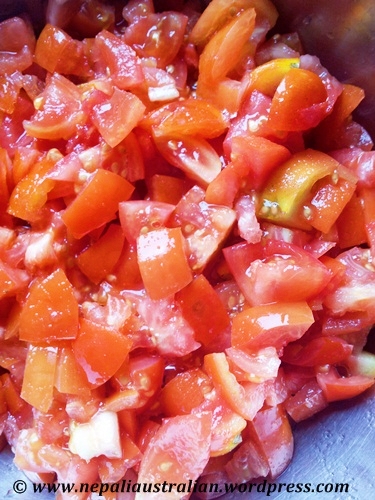 Khandeko golbera ko achar (1)