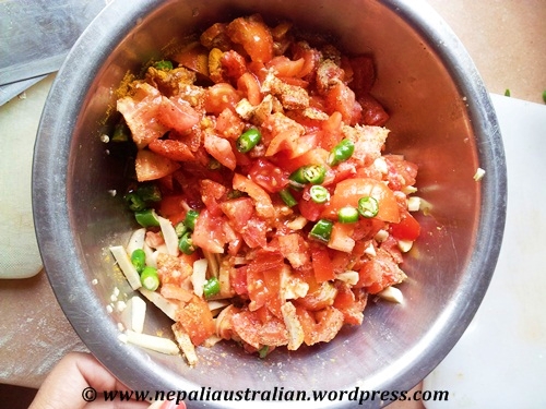 Khandeko golbera ko achar (4)