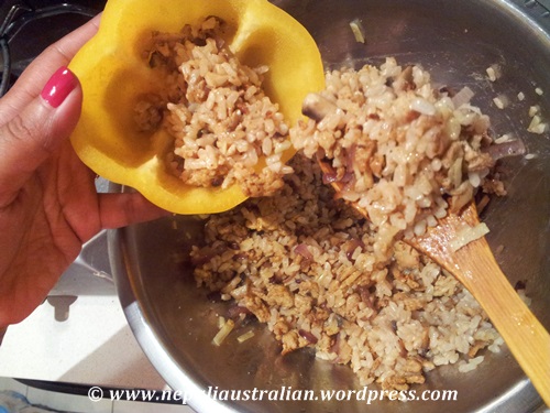 Stuffed capsicum (6)