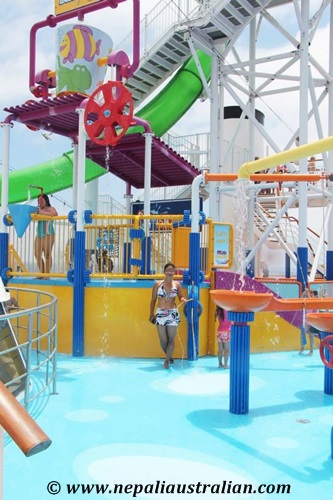 Water Park and Green Thunder on board Carnival Cruise (21)
