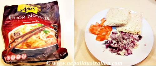 Easy Tom Yum Soup noodle (1)