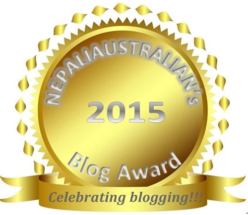 nepaliaustralian blog award 2015